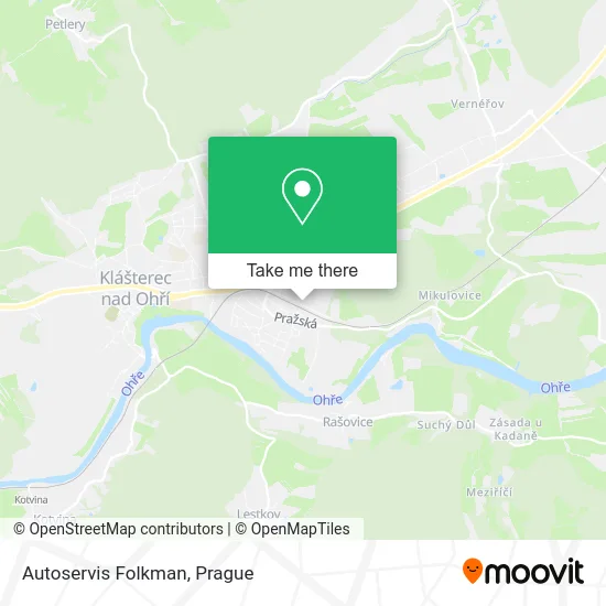 Карта Autoservis Folkman