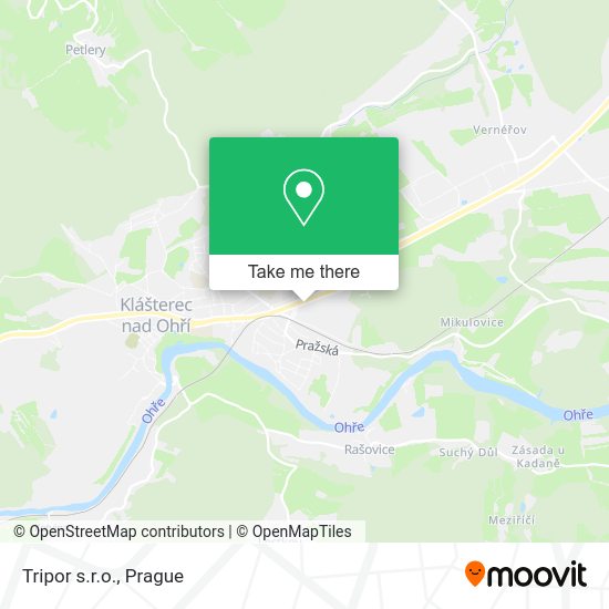 Карта Tripor s.r.o.