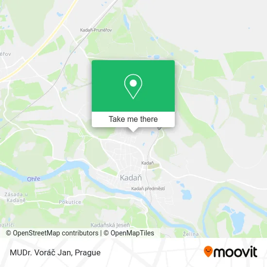 Карта MUDr. Voráč Jan