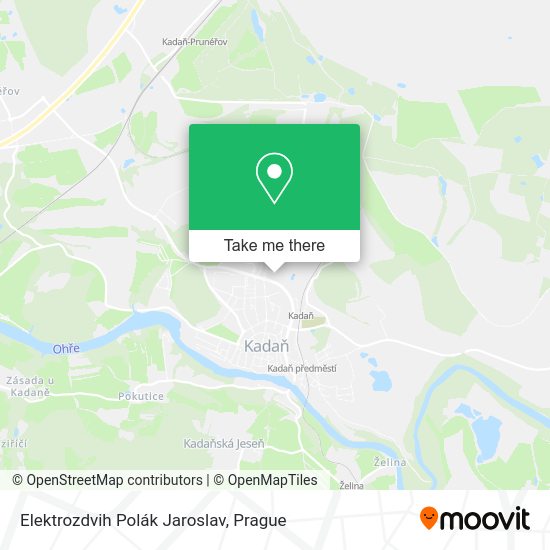 Карта Elektrozdvih Polák Jaroslav