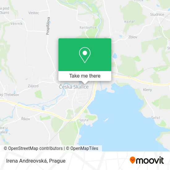 Карта Irena Andreovská