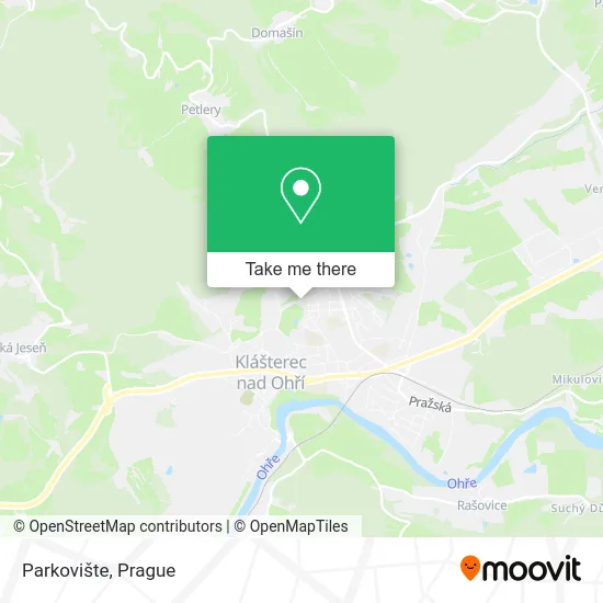 Карта Parkovište