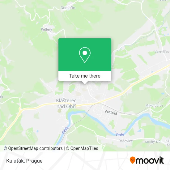 Карта Kulaťák