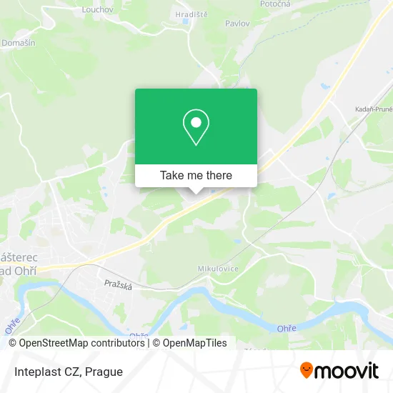 Карта Inteplast CZ