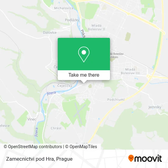 Карта Zamecnictvi pod Hra
