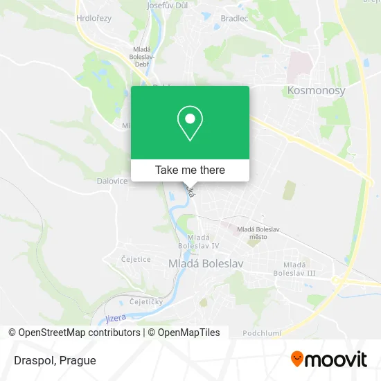 Карта Draspol