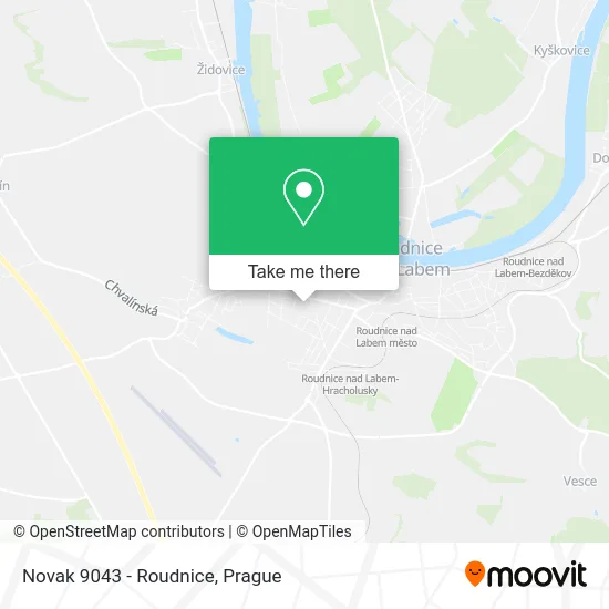 Карта Novak 9043 - Roudnice