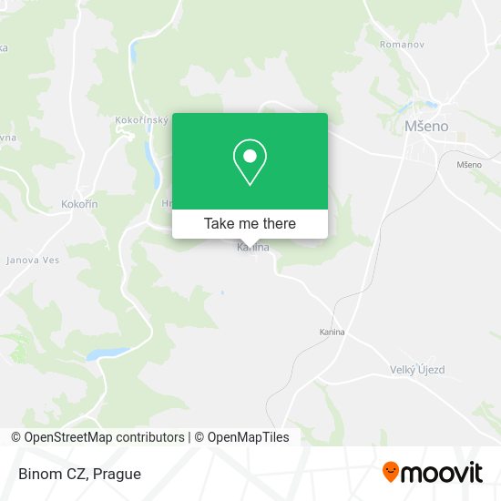 Карта Binom CZ