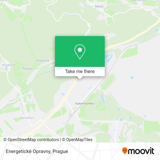 Карта Energetické Opravny
