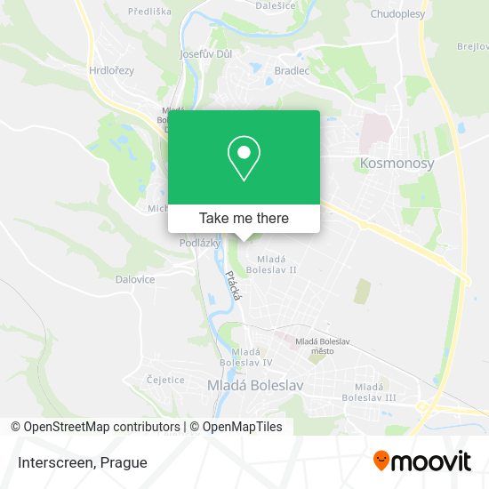 Карта Interscreen
