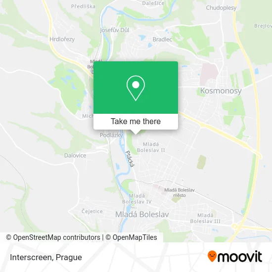 Карта Interscreen