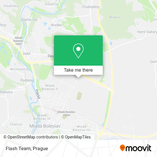 Карта Flash Team