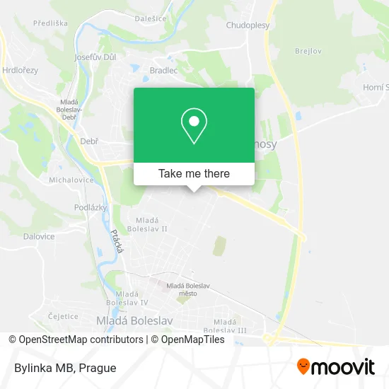 Карта Bylinka MB
