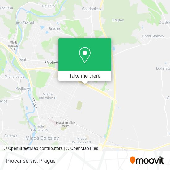 Карта Procar servis