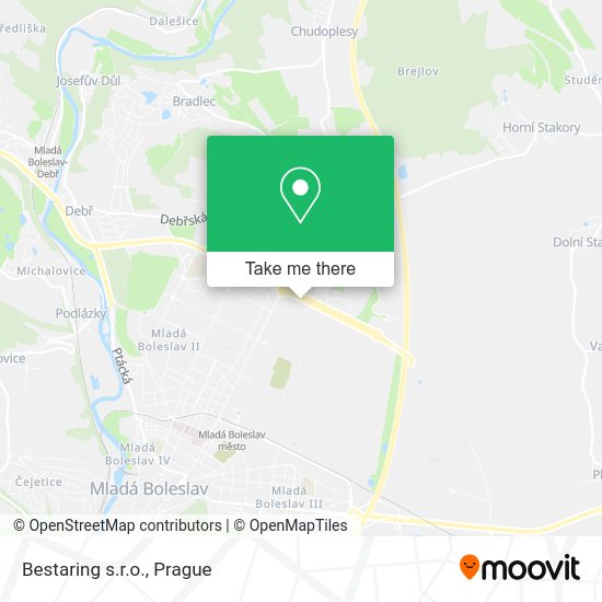 Bestaring s.r.o. map