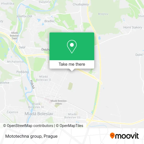 Карта Mototechna group