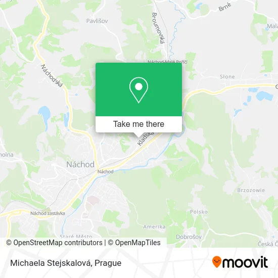 Карта Michaela Stejskalová