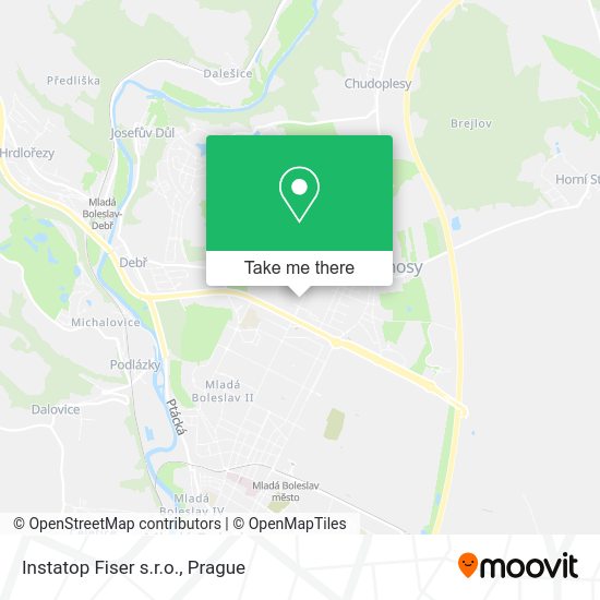 Карта Instatop Fiser s.r.o.