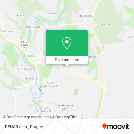 Карта DENAR s.r.o.