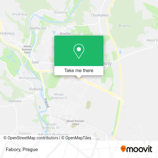 Fabory map