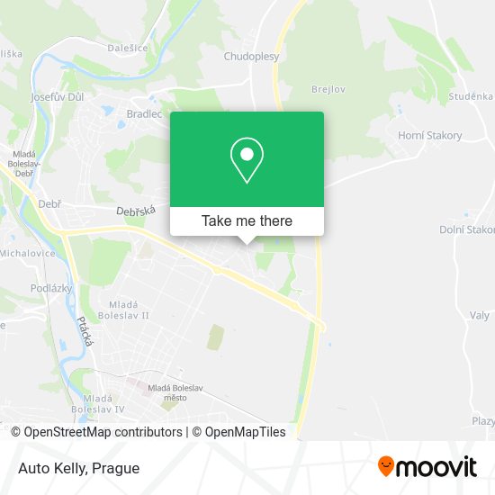 Карта Auto Kelly