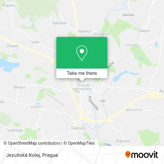 Карта Jezuitská Kolej