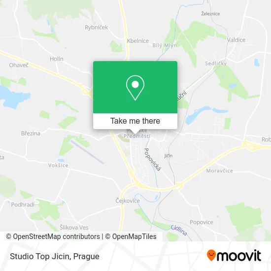 Карта Studio Top Jicin