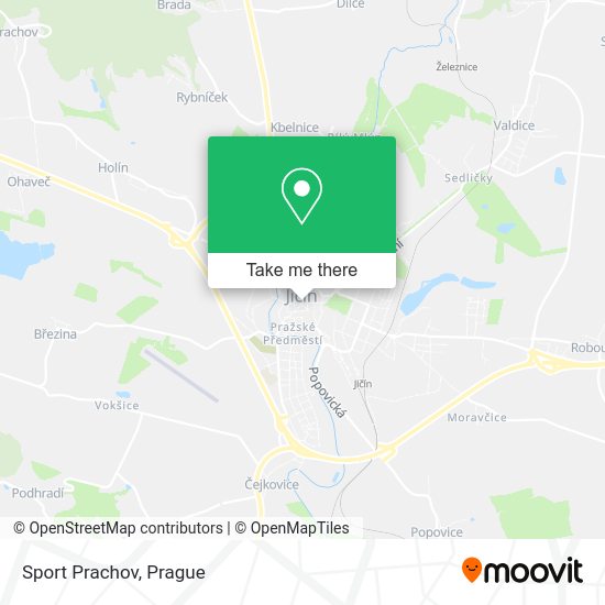 Карта Sport Prachov