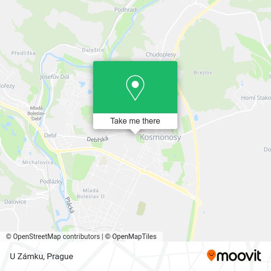 Карта U Zámku