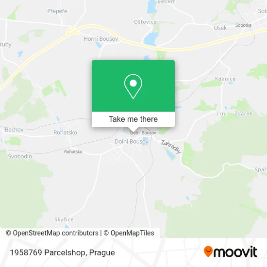 Карта 1958769 Parcelshop