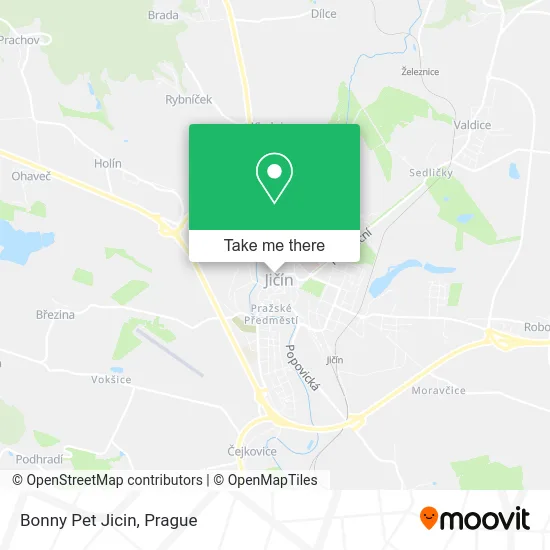 Карта Bonny Pet Jicin