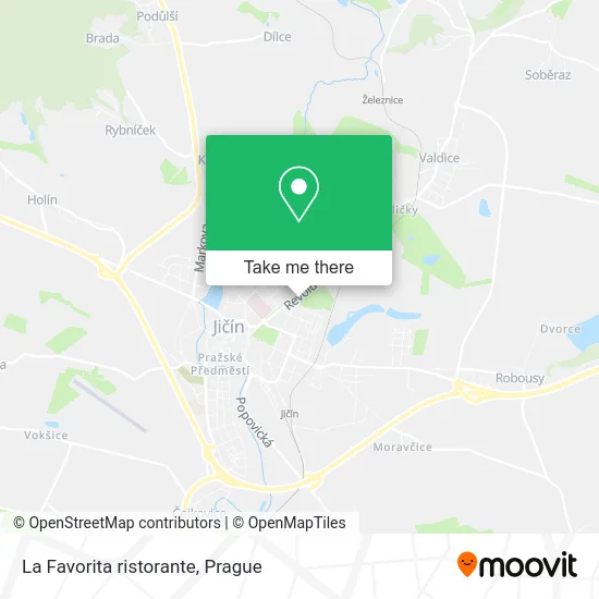La Favorita ristorante map