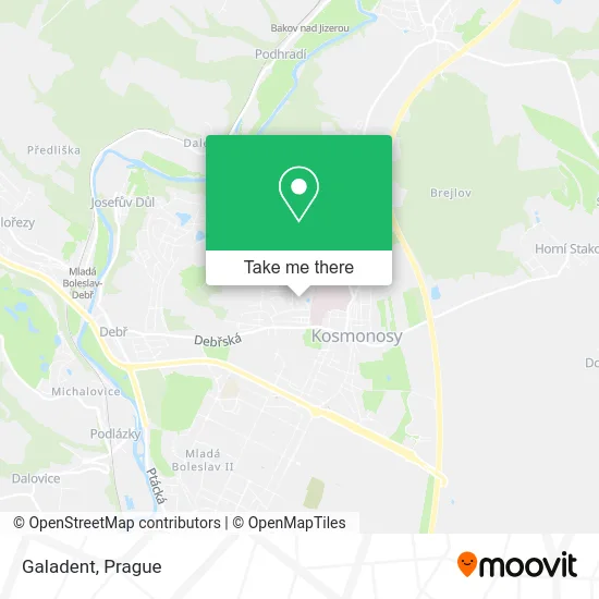 Карта Galadent