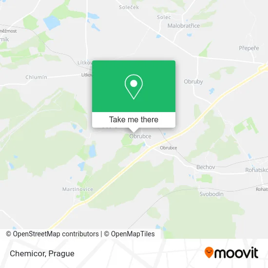 Карта Chemicor