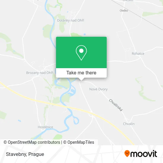 Карта Stavebny