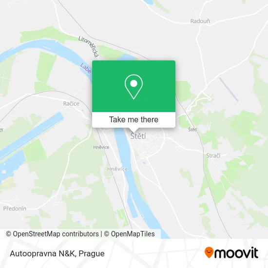 Карта Autoopravna N&K