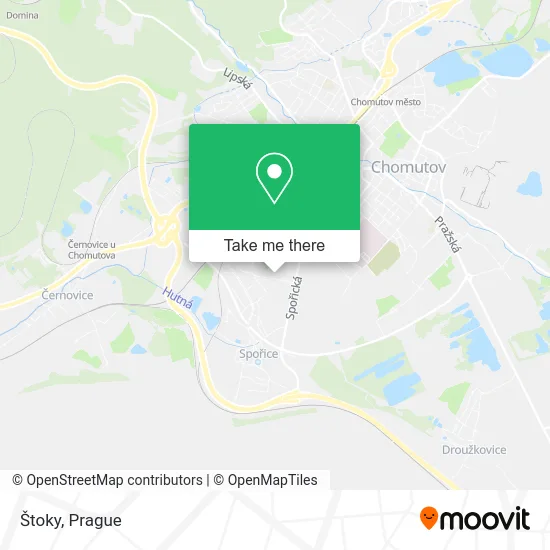 Карта Štoky