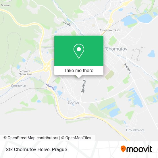 Карта Stk Chomutov Helve