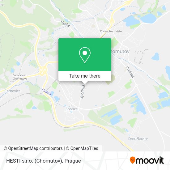 Карта HESTI s.r.o. (Chomutov)