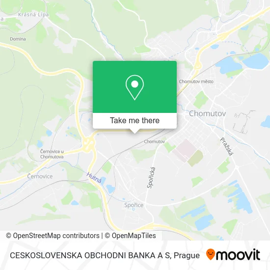 Карта CESKOSLOVENSKA OBCHODNI BANKA A S