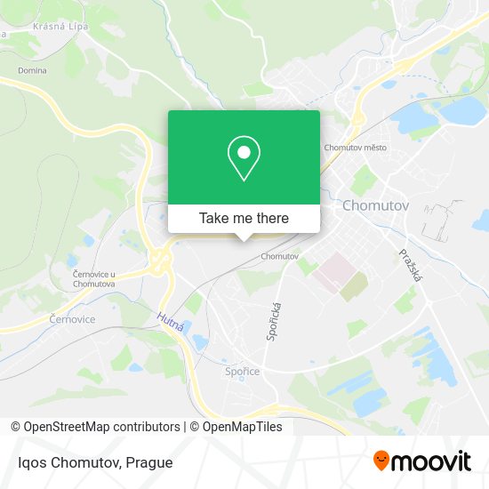 Карта Iqos Chomutov