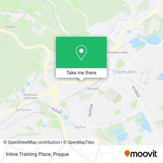 Карта Inline Training Place