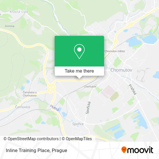 Карта Inline Training Place