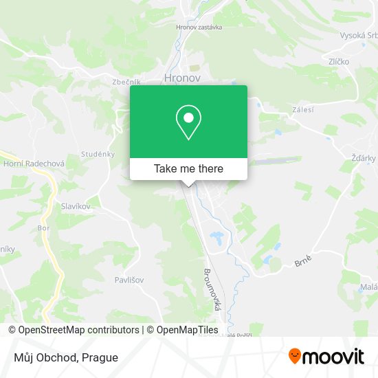 Карта Můj Obchod