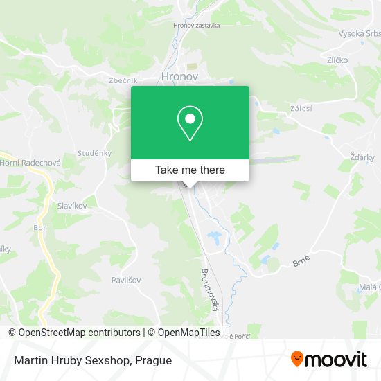 Карта Martin Hruby Sexshop