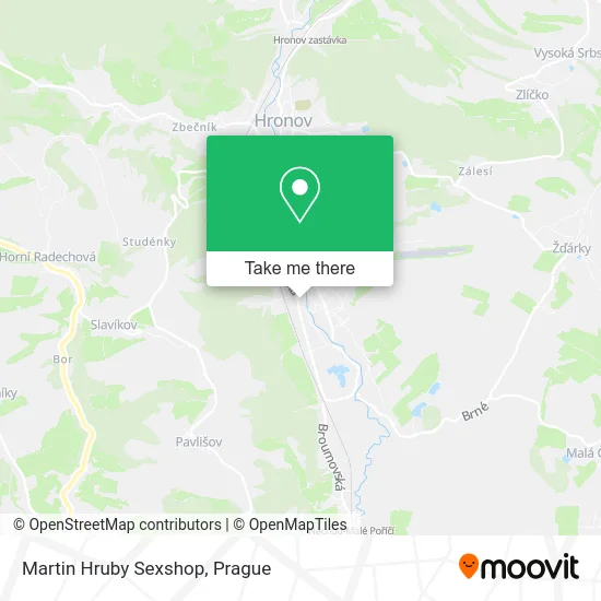 Карта Martin Hruby Sexshop