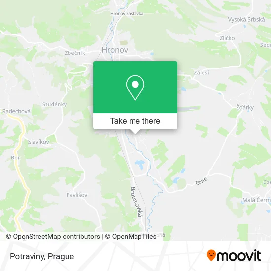 Карта Potraviny