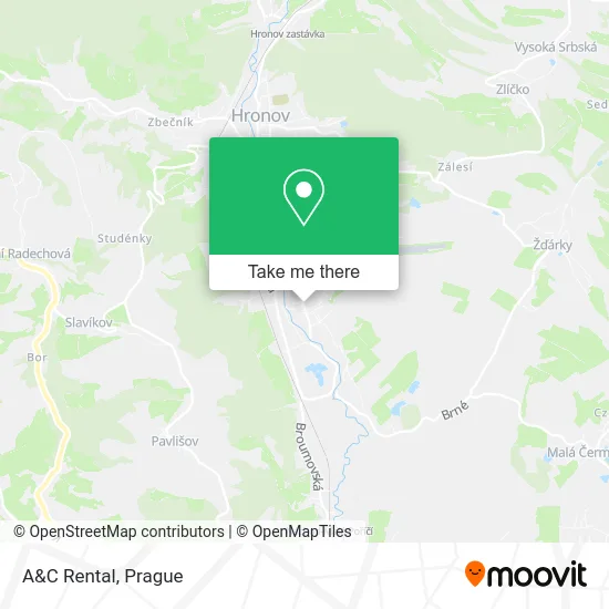 Карта A&C Rental