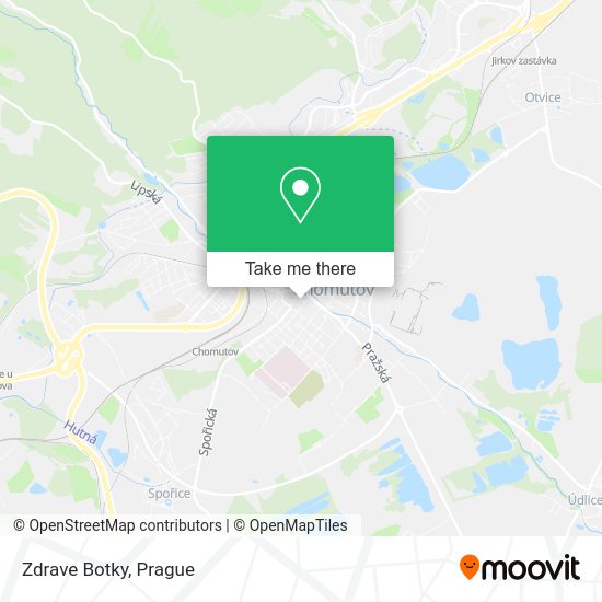 Карта Zdrave Botky
