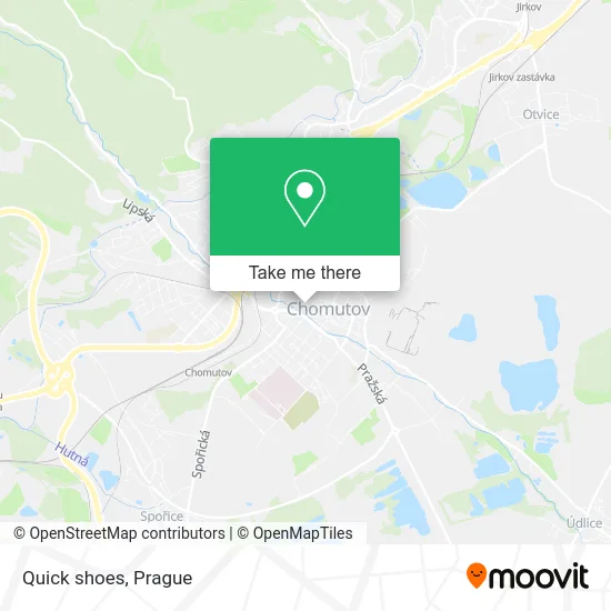 Карта Quick shoes